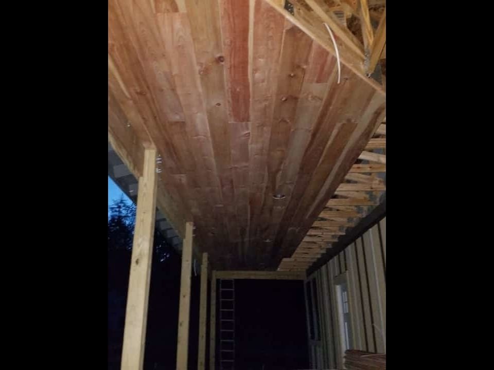 Tongue and grove - green mountain constructions LLC